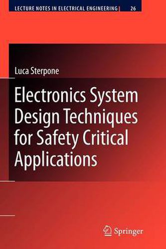 Cover image for Electronics System Design Techniques for Safety Critical Applications