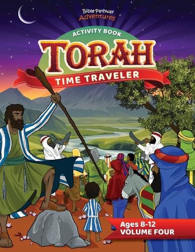 Cover image for Torah Time Traveler Activity Book (Volume Four)