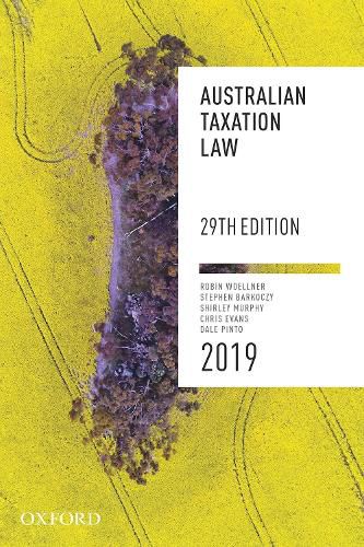 Cover image for Australian Taxation Law 2019