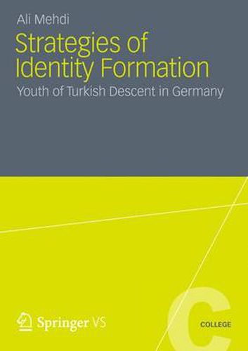 Cover image for Strategies of Identity Formation: Youth of Turkish Descent in Germany