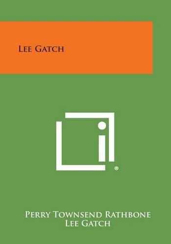 Cover image for Lee Gatch