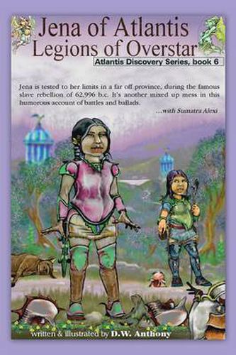 Cover image for Jena of Atlantis, Legions of Overstar