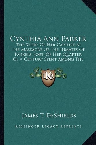Cover image for Cynthia Ann Parker