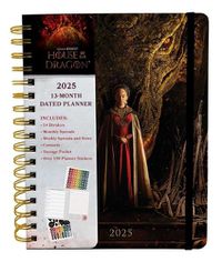Cover image for 2025 House of the Dragon 13-Month Weekly Planner