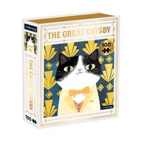 Cover image for The Great Catsby Bookish Cats 100 Piece Puzzle
