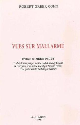 Cover image for Vues Sur Mallarme