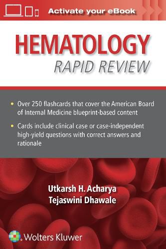 Cover image for Hematology Rapid Review: Flash Cards