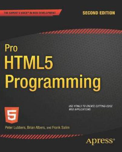 Cover image for Pro HTML5 Programming: Powerful APIs for Richer Internet Application Development