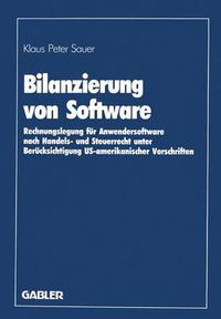 Cover image for Bilanzierung Von Software