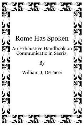 Cover image for Rome Has Spoken