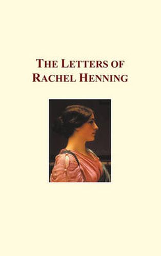 Cover image for The Letters of Rachel Henning