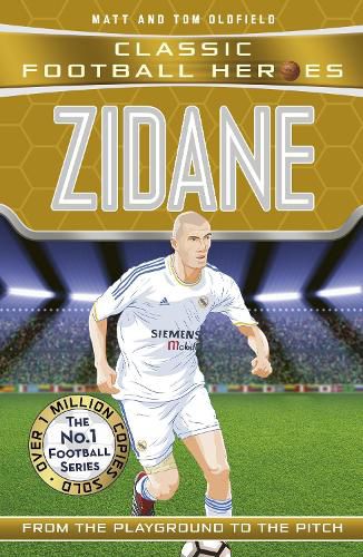 Cover image for Zidane (Classic Football Heroes) - Collect Them All!