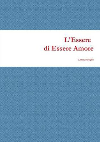 Cover image for L'Essere DI Essere Amore