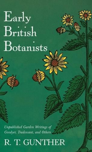 Cover image for Early British Botanists