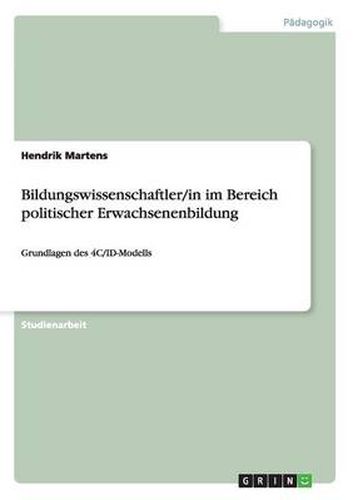 Cover image for Bildungswissenschaftler/in im Bereich politischer Erwachsenenbildung: Grundlagen des 4C/ID-Modells