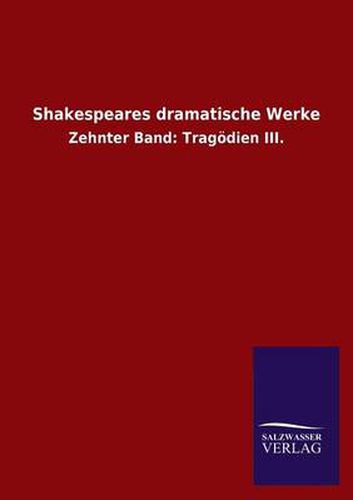 Cover image for Shakespeares Dramatische Werke