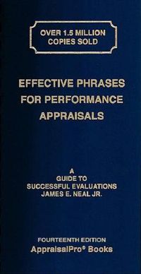 Cover image for Effective Phrases for Performance Appraisals: A Guide to Successful Evaluations