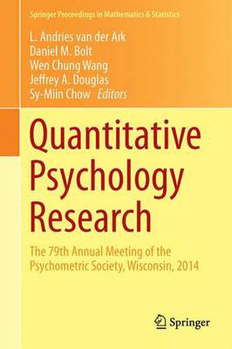 Quantitative Psychology Research: The 79th Annual Meeting of the Psychometric Society, Madison, Wisconsin, 2014