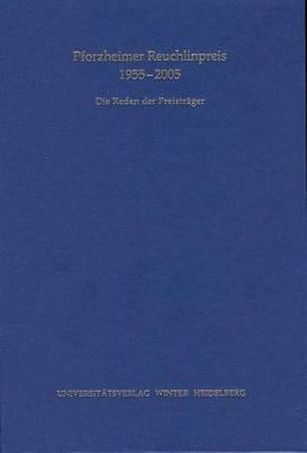Cover image for Pforzheimer Reuchlinpreis 1955-2005: Die Reden Der Preistrager