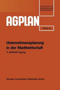 Cover image for Unternehmensplanung in Der Marktwirtschaft