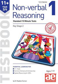 Cover image for 11+ Non-verbal Reasoning Year 3/4 Testbook 1