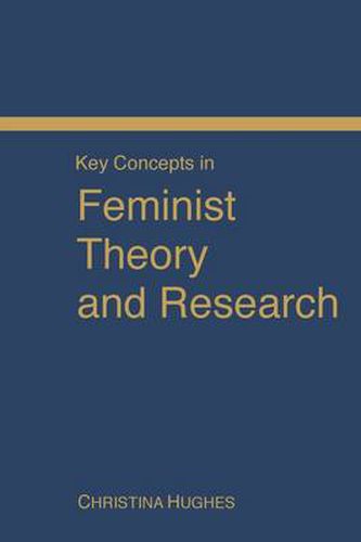 Cover image for Key Concepts in Feminist Theory and Research