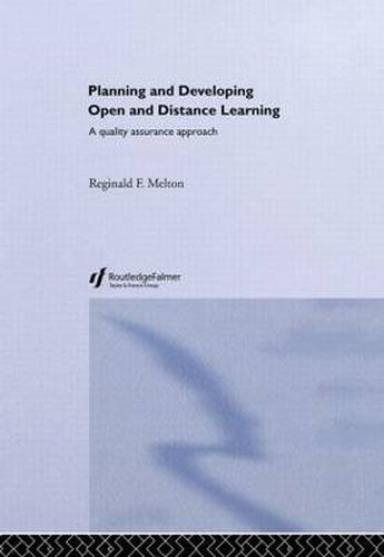 Cover image for Planning and Developing Open and Distance Learning: A Framework for Quality