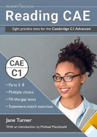 Cover image for Reading CAE: Eight practice tests for the Cambridge C1 Advanced