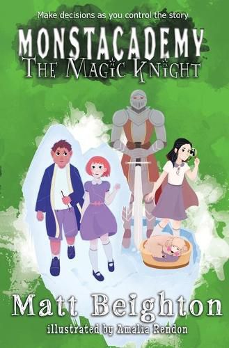 Cover image for The Magic Knight: You're The Monster! - Dyslexia Friendly Edition