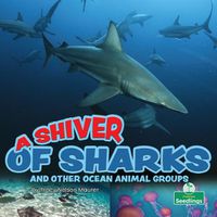 Cover image for A Shiver of Sharks and Other Ocean Animal Groups