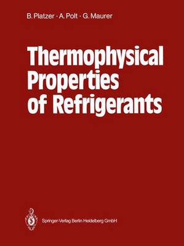 Cover image for Thermophysical Properties of Refrigerants