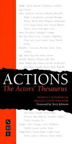 Cover image for Actions: The Actors' Thesaurus