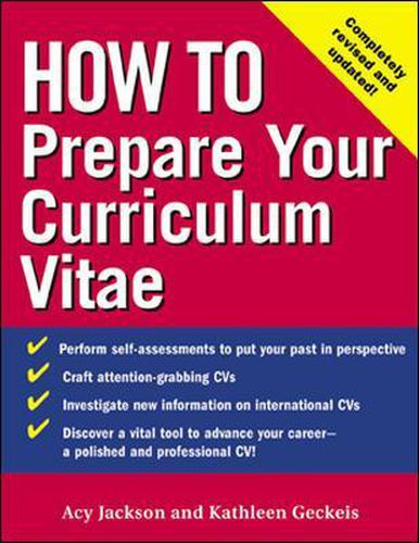 Cover image for How to Prepare Your Curriculum Vitae