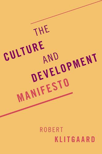 Cover image for The Culture and Development Manifesto