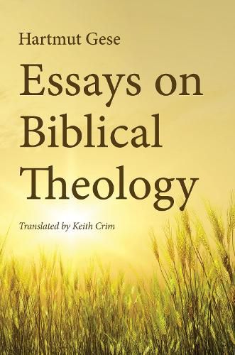 Cover image for Essays on Biblical Theology