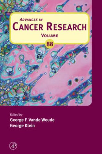 Cover image for Advances in Cancer Research