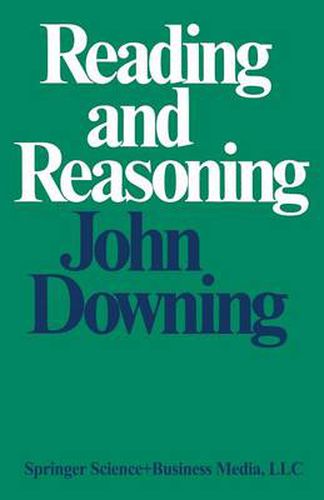 Cover image for Reading and Reasoning