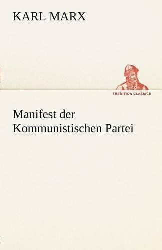 Cover image for Manifest Der Kommunistischen Partei