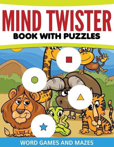 Cover image for Mind Twister Book with Puzzles, Word Games and Mazes