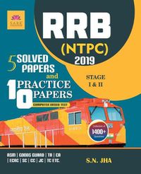 Cover image for Rrb Ntpc 5 Solved and 10 Practice Papers 2019