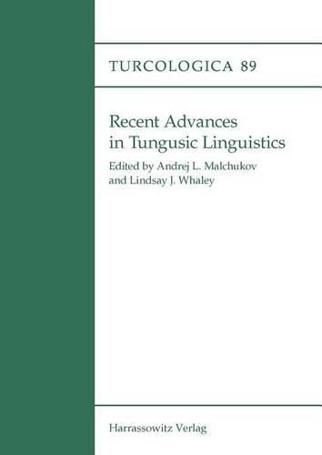 Cover image for Recent Advances in Tungusic Linguistics