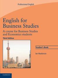 Cover image for English for Business Studies Teacher's Book: A Course for Business Studies and Economics Students