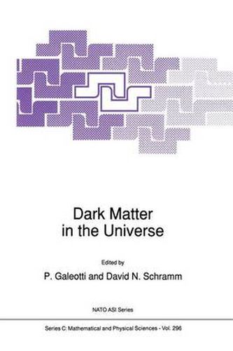 Cover image for Dark Matter in the Universe