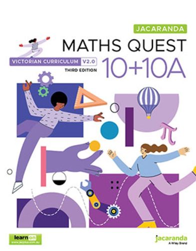 Jacaranda Maths Quest 10 + 10A Victorian Curriculum, 3e learnON and Print