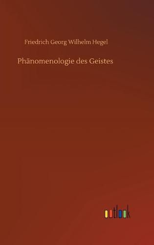 Cover image for Phanomenologie des Geistes