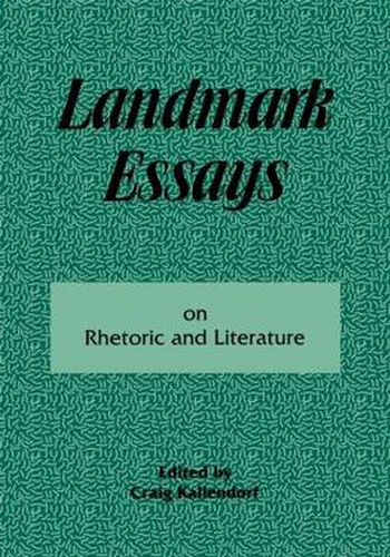 Cover image for Landmark Essays on Rhetoric and Literature: Volume 16