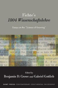 Cover image for Fichte's 1804 Wissenschaftslehre
