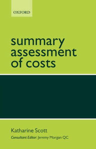 Summary Assessment of Costs