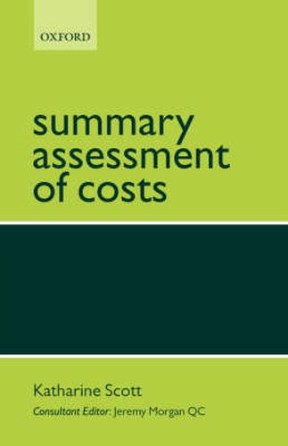 Cover image for Summary Assessment of Costs