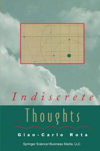 Cover image for Indiscrete Thoughts